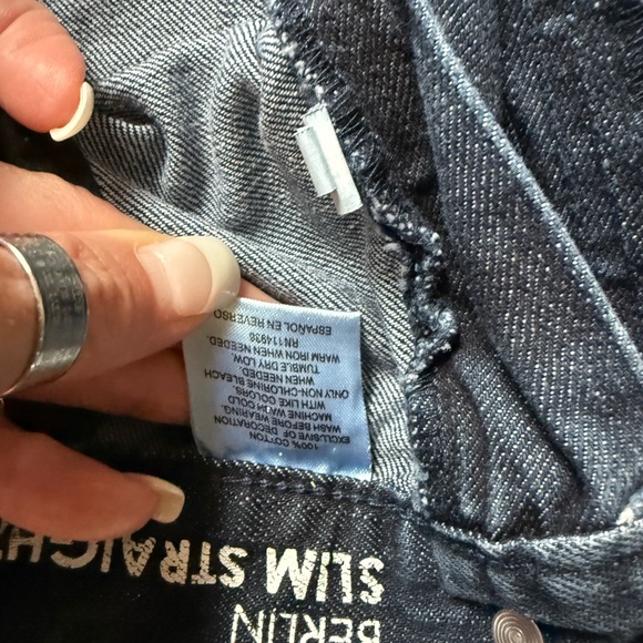 INC International Concepts Men’s Berlin Slim Straight Jeans 34x34 - Picture 10 of 10